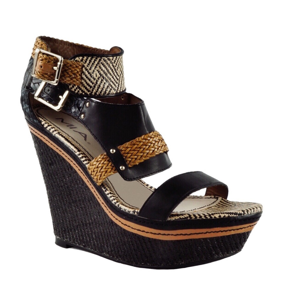 MIA Wedge Platform Espadrille Sandel